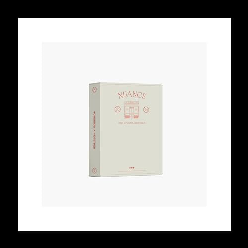 TOMORROW X TOGETHER TXT 2024 Season's Greetings NUANCE Outbox+Desk calendar+Scheduler+Photobook+Digital code+Postcard+Photocard+Poster+Sticker+Frame+Paper File+Paper mobile+Memo pad+Tracking Sealed von DREAMUS