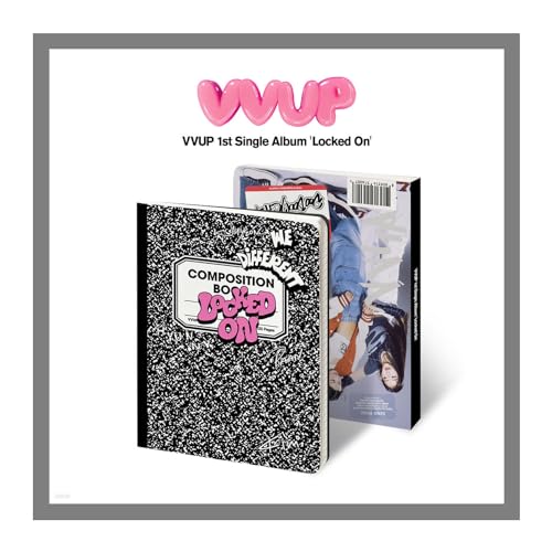 VVUP Locked On 1st Single Album CD+Mini poster on pack+Photobook+Photocard+Sticker+Tracking Sealed von DREAMUS