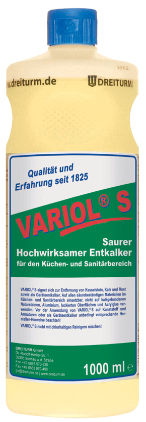 DREITURM Entkalker VARIOL S, 1 Liter von DREITURM