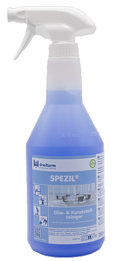 DREITURM Glas- und Kunststoffreiniger SPEZIL, 750 ml von DREITURM