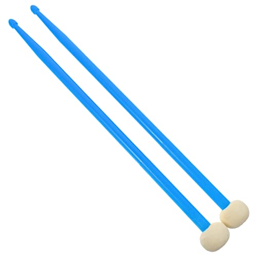 DRESSOOS 1 Paar Doppelköpfige Drumsticks Double End Drumstick Drumsticks Für Schlagzeug Drumsticks Doppelseitiger Stick von DRESSOOS