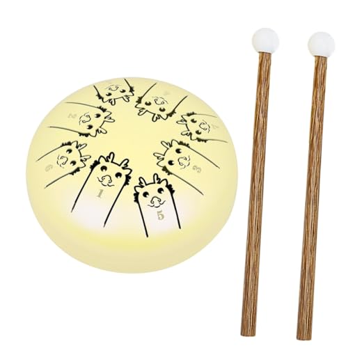 DRESSOOS 1 Set Stahl Zunge Trommel Percussion Instrument Musical Instrument Musik Instrument DRESSOOS 1 Set Stahl Zunge Trommel Percussion Instrument Musical Instrument Musik Instrument von DRESSOOS
