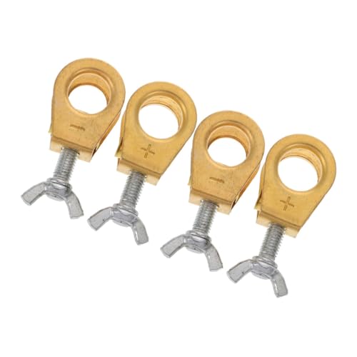DRESSOOS 2 Paar Batterieverbinder Batteriepolverbinder Batterieklemmen Verbinder Autobatterie Terminalverbinder von DRESSOOS