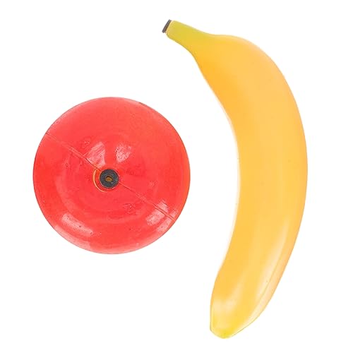 DRESSOOS 2 Stück Musik Eier Maracas Und Shaker Maraca Musik Früchte Schlaginstrument Obst Shaker Rassel Maracas Kinder Musik Eier Shaker Musikinstrumente Maracas Shaker Abs von DRESSOOS