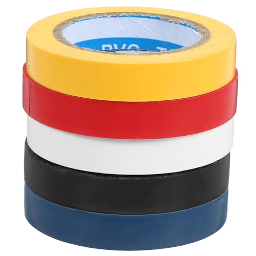DRESSOOS 5 Rollen Griffband Für Trommel, Band Für Sticks, Drumstick Band, Griffband Für Griffe, Drumsticks Band, Drumsticks Band, Ersatz Stick Band, Drum Griffband, Drumstick Wrap, Drum von DRESSOOS