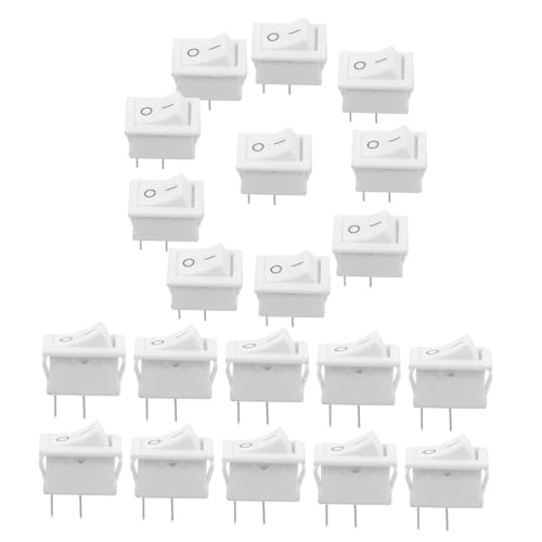 DRESSOOS 50 Stück Wippschalter, Elektrisch, Klein, Zum Ein Und Ausschalten, Wippschalter, Mini Wippschalter Für Haushaltsgeräte, Strom, Elektrisch, Zum Ein Und Ausschalten, Ersatz Für DRESSOOS 50 Stück Wippschalter, Elektrisch, Klein, Zum Ein Und Ausschalten, Wippschalter, Mini Wippschalter Für Haushaltsgeräte, Strom, Elektrisch, Zum Ein Und Ausschalten, Ersatz Für von DRESSOOS