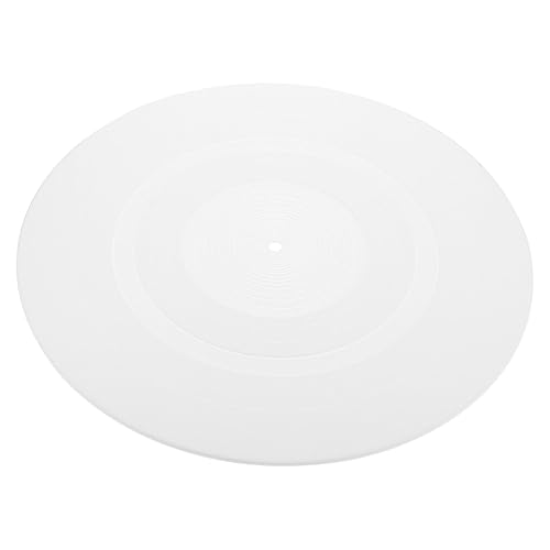 DRESSOOS Schutzmatte Für Vinyl-schallplatten Plattenspielermatte Silikon-slipmat Plattenspieler-zubehör Kratzschutz 295 Mm Weiß DRESSOOS Schutzmatte Für Vinyl-schallplatten Plattenspielermatte Silikon-slipmat Plattenspieler-zubehör Kratzschutz 295 Mm Weiß von DRESSOOS
