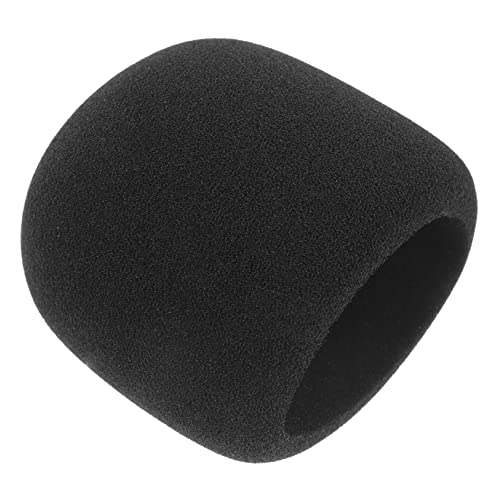 DRESSOOS Winddichte Abdeckung, Schwammabdeckung, Mikrofonschutz, Mikrofon Windschutzscheibe, Winddichte Mikrofonabdeckung, Handheld Bühnenmikrofon Windschutzscheibe, Mikrofon Schwamm von DRESSOOS