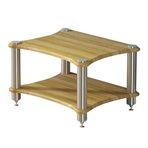AV ShelfBrown 2-stöckiger HiFi-TV-Ständer mit Lautsprecherregal und Verstärkerschrank, 60 x 48 x 40 cm AV ShelfBrown 2-stöckiger HiFi-TV-Ständer mit Lautsprecherregal und Verstärkerschrank, 60 x 48 x 40 cm von DRFGNF