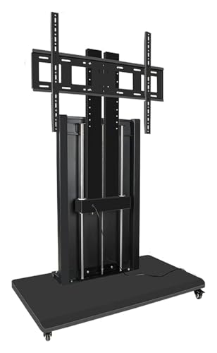 Mobiler TV-Wagen, mobiler TV-Ständer, rollbarer TV-Ständer, LCD-LED-Monitorhalterung, 3 und 1 Ständer, bis zu 68,6 cm (27 Zoll) LCD-LED-Monitorhalterung, Schreibtischmontage von DRFGNF