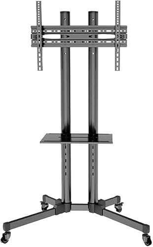Rollbarer TV-Ständer, mobiler TV-Wagen, Halterung für 32-70-Zoll-Flachbildfernseher, Heim-Display-Trolley mit abriebfesten Lenkrollen Rollbarer TV-Ständer, mobiler TV-Wagen, Halterung für 32-70-Zoll-Flachbildfernseher, Heim-Display-Trolley mit abriebfesten Lenkrollen von DRFGNF
