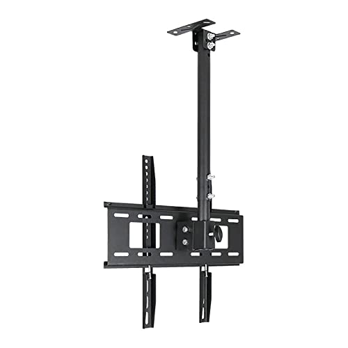 TV-Deckenhalterung, schwenk- und neigbar, passend für die meisten 66 bis 152 cm (26 bis 60 Zoll) Flachbildschirme und gebogene Fernseher, mehrere Muster, 2 m von DRFGNF