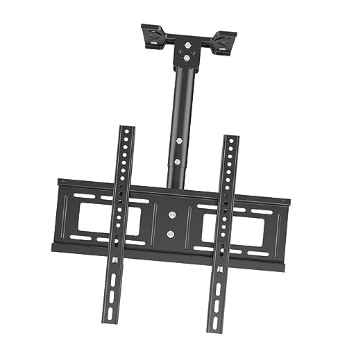 TV-Deckenhalterung, verstellbare Halterung – Decken-TV-Halterung, passend für 66–152,4 cm große TV-Halterung, max. 400 x 400 mm, höhenverstellbar, neig- und schwenkbarer TV-Ständer TV-Deckenhalterung, verstellbare Halterung – Decken-TV-Halterung, passend für 66–152,4 cm große TV-Halterung, max. 400 x 400 mm, höhenverstellbar, neig- und schwenkbarer TV-Ständer von DRFGNF