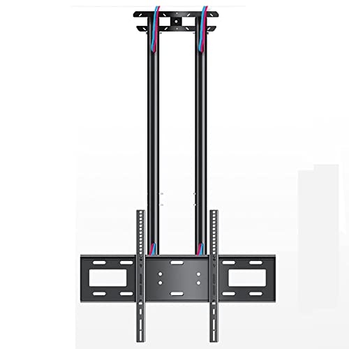 TV-Deckenhalterung, verstellbare neigbare TV-Halterung, passend für 94-203 cm (37-80 Zoll) Flachbildfernseher und gebogene Fernseher, max. 900 x 600 mm von DRFGNF