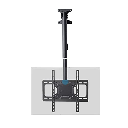 TV-Halterung, TV-Wandhalterung, Decken-TV-Halterung, passend für die meisten 32-65-Zoll-LCD-Flachbildschirme, zwei Installationsmethoden: Decke und Wand (2000–2500 mm) von DRFGNF