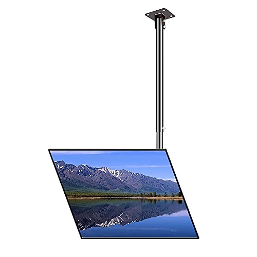 TV-Halterung, TV-Wandhalterung, Decken-TV-Halterung, passend für die meisten 81,3 - 177,8 cm (32 - 70 Zoll) LED-Bildschirme, 600 x 400 mm, einfach zu montieren (0,73–1 m) von DRFGNF