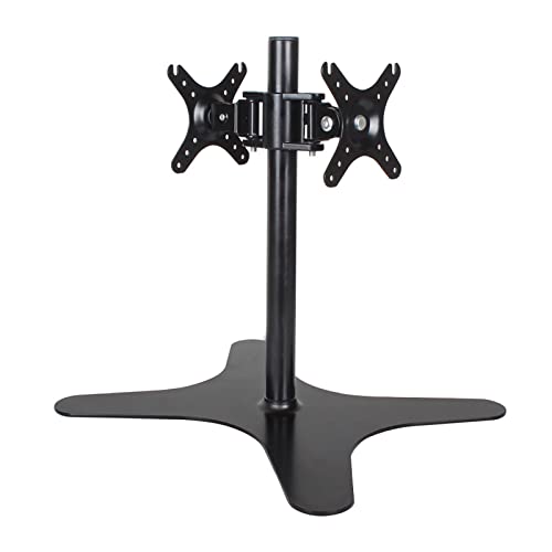 TV-Halterung, TV-Wandhalterung, Dual-Bildschirm, Tisch-TV-Ständer, TV-Ständer mit 45° Neigungswinkeleinstellung, passend für 30,5-81,3 cm (12-32 Zoll) Fernseher (70 cm) von DRFGNF