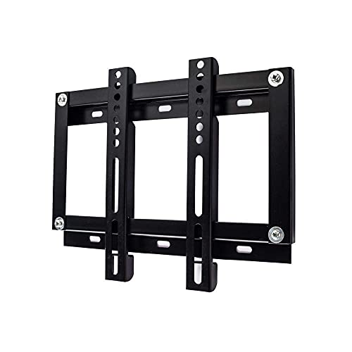 TV-Halterung, stabile Edelstahl-Wandhalterung für die meisten 35,6 - 81,3 cm (14 - 32 Zoll) Fernseher, TV-Wandrahmen bis zu 35 kg, neigbar, höhenverstellbar, max. 235 x 235 mm (Stil 3 A) von DRFGNF