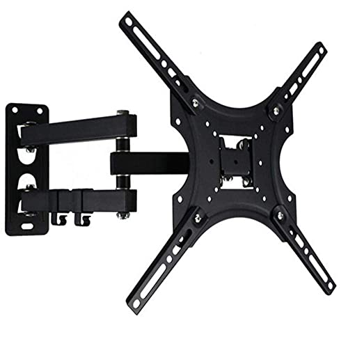 TV-Halterung, stabile Edelstahl-Wandhalterung für die meisten 81,3 - 139,7 cm (32 - 55 Zoll) Fernseher, Gaming-TV-Wandständer bis zu 35 kg, neigbar, höhenverstellbar, max. 400 x 400 mm (Stil 1 A) von DRFGNF