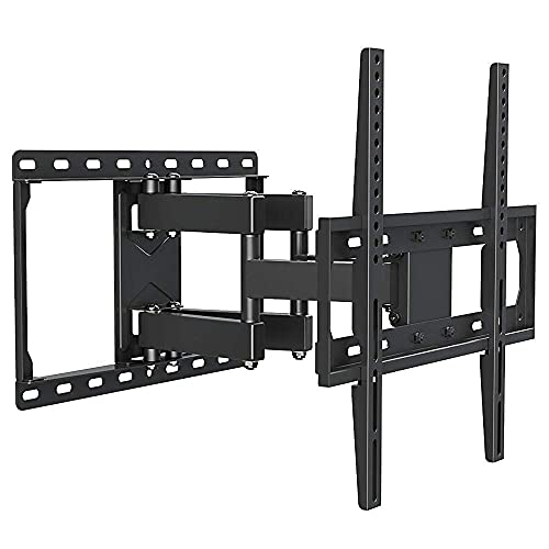 TV-Halterung, stabile Edelstahl-Wandhalterung für die meisten 81,3 - 139,7 cm (32 - 55 Zoll) großen Fernseher, Gaming-TV-Wandständer bis zu 35 kg, neigbar, höhenverstellbar, max. 400 x 400 mm (Stil 2 von DRFGNF