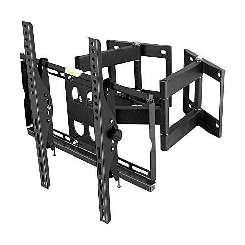 TV-Halterung, stabile Edelstahl-Wandhalterung für die meisten 81,3 - 139,7 cm (32 - 55 Zoll) großen Fernseher, Gaming-TV-Wandständer bis zu 35 kg, neigbar, höhenverstellbar, max. 400 x 400 mm (Stil 3 von DRFGNF