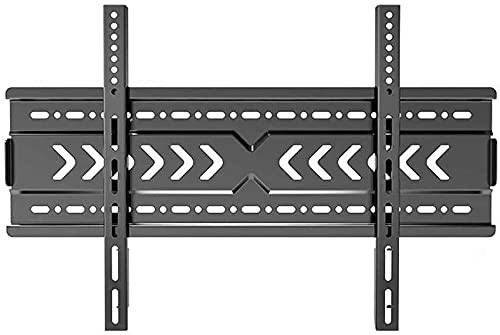 TV-Halterungen, TV-Halterung, feste TV-Halterung, hält bis zu 100 kg, für 152,4 cm (60 Zoll) LED-LCD-Plasma-Fernseher, ultradünne TV-Wandhalterung mit festem Ständer-Design (Schwarz 40) von DRFGNF