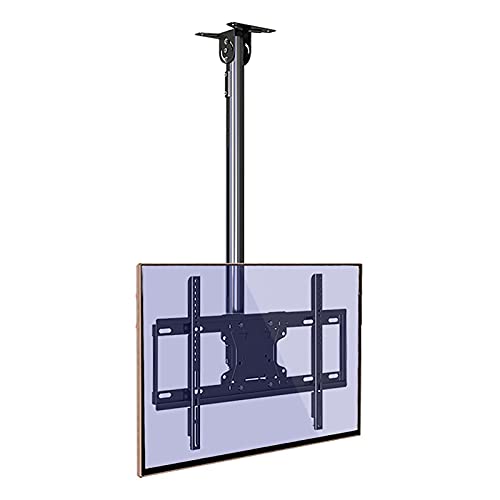 TV-Ständer, TV-Wandhalterung, Decken-TV-Halterung, neigbar, schwenkbar, Teleskop-TV-Ständer, passend für 81,3 - 165 cm große Fernseher, hält bis zu 59,9 kg Bildschirme TV-Ständer, TV-Wandhalterung, Decken-TV-Halterung, neigbar, schwenkbar, Teleskop-TV-Ständer, passend für 81,3 - 165 cm große Fernseher, hält bis zu 59,9 kg Bildschirme von DRFGNF