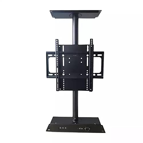 TV-Ständer, motorisierte TV-Halterung, 360° drehbare TV-Halterung, drehbarer integrierter TV-Ständer, passend für 81,3 - 165 cm (32 - 65 Zoll) LED-Bildschirm-Display, max. VESA 400 x 400 mm von DRFGNF