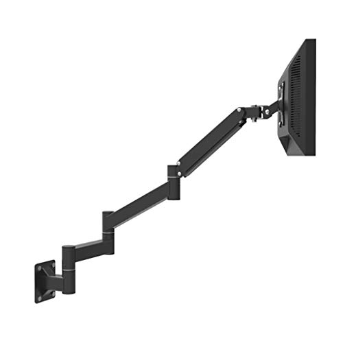 TV-Wandhalterung, TV-Ständer, TV-Wandhalterung, Monitor-Wandhalterung, für die meisten 33-53,3 cm (13-21 Zoll) Fernseher, hält bis zu 6 kg, maximale Entfernung beträgt 100 x 100 mm, drei Querlenker von DRFGNF