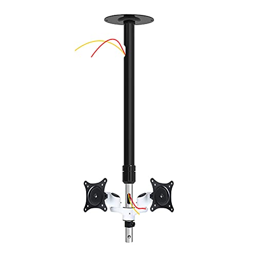 TV-Wandhalterung, neig- und schwenkbar für Doppelbildschirm, passend für 35,6-81,3 cm LED-Displays, max. VESA 100 x 100 mm, langlebige Deckenhalterung für vielseitige Betrachtung TV-Wandhalterung, neig- und schwenkbar für Doppelbildschirm, passend für 35,6-81,3 cm LED-Displays, max. VESA 100 x 100 mm, langlebige Deckenhalterung für vielseitige Betrachtung von DRFGNF