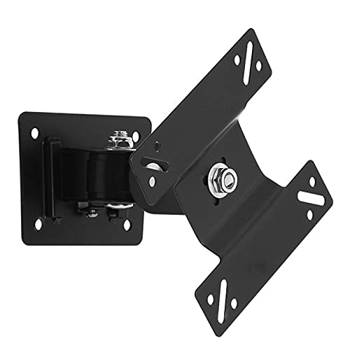 TV-Wandmontage-Set, TV-Halterung, Hobel, 360 Grad drehbar, Wandständer, Monitorhalterung für 35,6–68,6 cm (14–27 Zoll) LCD-/LED-Fernseher Tragkraft, 10 kg von DRFGNF