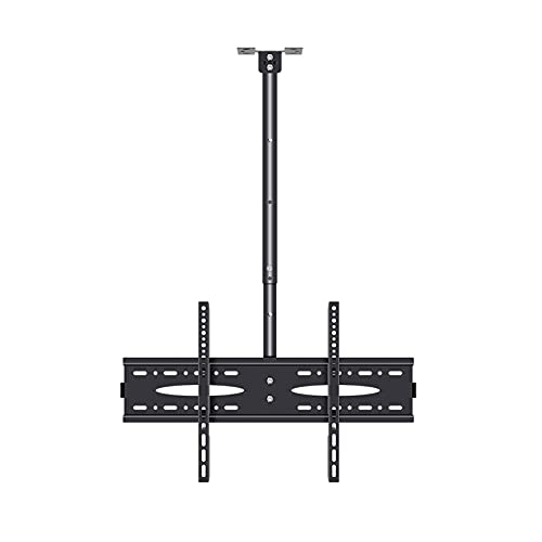 Universeller TV-Ständer, TV-Halterung, Decken-TV-Halterung, schwenkbar, neigbar, Verlängerung, TV-Halterung für die meisten 101,6 - 177,8 cm (40-70 Zoll) LED-LCD-Flachbildfernseher, max. VESA 600 x von DRFGNF