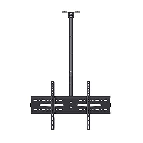 Universeller TV-Ständer, TV-Wandhalterung, Deckenhalterung, TV-Halterung, herunterklappbar, hält bis zu 50 kg Bildschirme, neigbare Teleskophalterung (Größe: 1,5 m), 2,5 m von DRFGNF