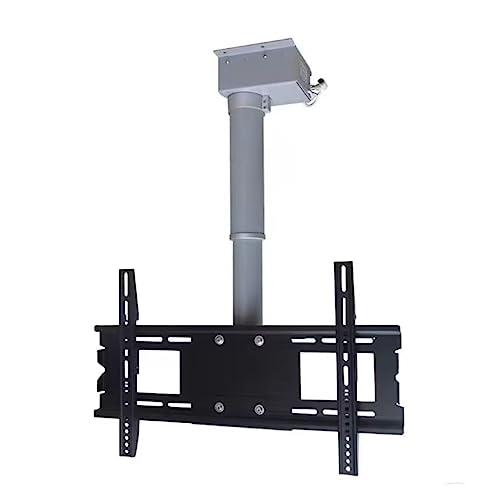 Verstellbare TV-Deckenhalterung, motorisierte TV-Halterung, TV-Hebemechanismus mit Fernbedienung, für große Bildschirme von 66-178 cm, 2 Installationsmethoden (30 cm) von DRFGNF