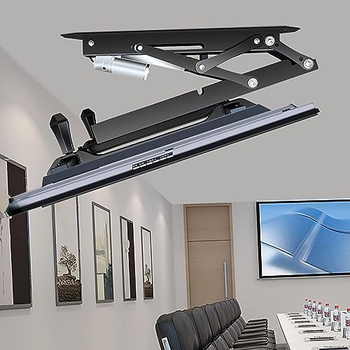 Verstellbare TV-Deckenhalterung – motorisierte Decken-TV-Halterung, teleskopischer elektrischer TV-Aufzug mit automatischem Anheben, 0–85° herunterklappbar, passend für 81,3–178,7 cm große Fernseher Verstellbare TV-Deckenhalterung – motorisierte Decken-TV-Halterung, teleskopischer elektrischer TV-Aufzug mit automatischem Anheben, 0–85° herunterklappbar, passend für 81,3–178,7 cm große Fernseher von DRFGNF