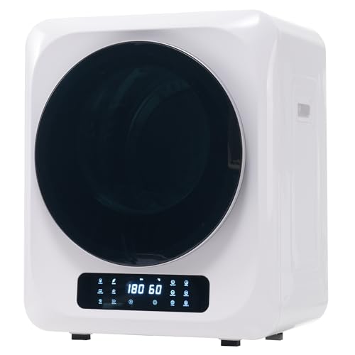 DRIXNO Ablufttrockner Trockner Mini Wäschetrockner Dryer Machine, 850w/2,5kg/Weiß/48x40x58cm, Überhitzungsschutz, wandmontierbar [Energieklasse C] von DRIXNO