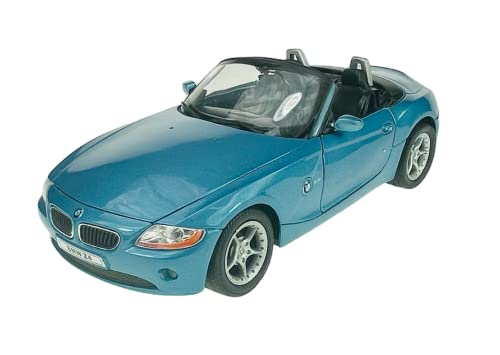 Welly B-M-W Z4 E85 Cabrio Offen Blau 2002-2008 1/24 Die Cast Neu im Kasten Modell Auto von DROMADER