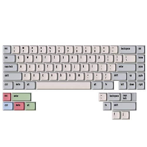 DROP + MiTo XDA Canvas Tastenkappen-Set für 65% Tastaturen - Kompatibel mit Cherry MX Switches und Clones (65% 79-Tasten-Kit) von DROP