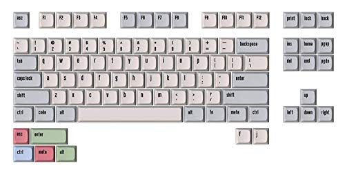 DROP + MiTo XDA Canvas Tastenkappen-Set für Tenkeyless Tastaturen - Kompatibel mit Cherry MX Switches und Clones (TKL 94-Key Kit) von DROP