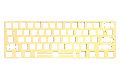 DROP Carina Mechanisches Tastatur-Set â€“ 60% Formfaktor, Tablett-Montage-Konstruktion mit Mehreren Plattenmaterialien, höhere Steifigkeit und stabile Haptik (Messing) von DROP
