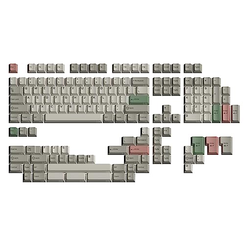 DROP DCX 9009 Tastenkappen-Set, Doubleshot ABS, Cherry MX Style Tastatur kompatibel mit 60%, 65%, 75%, TKL, WKL, Full-Size, 1800 Layouts und mehr (Basis-Kit) von DROP