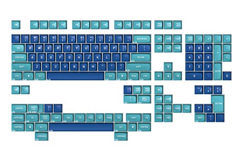 DROP MT3 Dasher Keycap Set, ABS Hi-Profile Keycaps Doubleshot Legends, MX Style Covers Fullsize, Tenkeyless, Winkeyless, 60%, 65% und 75% Keyboards (Basis-Set) von DROP