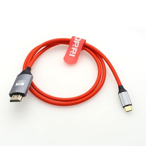 DRRI 4K 60Hz USB-C auf HDMI Adapterkabel für MacBook Pro, Samsung S9/S9+, 4K Display, HD-Monitor, Projektor DRRI 4K 60Hz USB-C auf HDMI Adapterkabel für MacBook Pro, Samsung S9/S9+, 4K Display, HD-Monitor, Projektor von DRRI