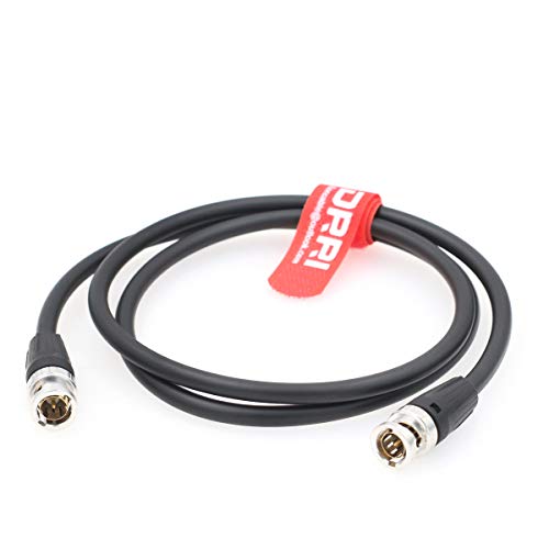 DRRI Canare 12G Neutrik BNC-Stecker auf BNC HD SDI 4K Video Koaxialkabel LV-61S für FS5 auf Atomos Shogun Inferno von DRRI