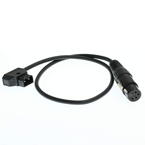 DRRI Dtap Stecker auf XLR 4-Pin Buchse Netzteil Kabel für V Mount Akku Sony F5 von DRRI