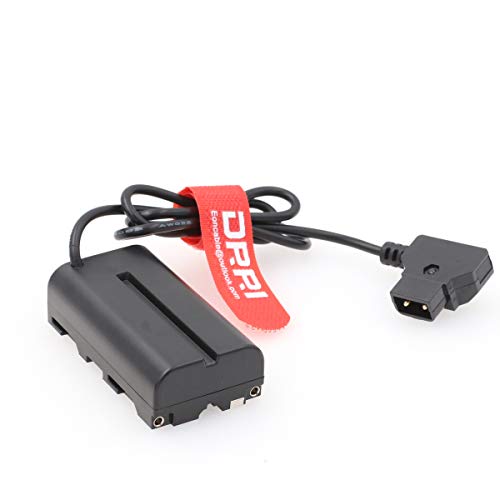 DRRI NP-F Dummy-Akku DC-Koppler Dtap-Adapterkabel für Sony NP-F990 NP-F970 F960 F770 F750 F550 DRRI NP-F Dummy-Akku DC-Koppler Dtap-Adapterkabel für Sony NP-F990 NP-F970 F960 F770 F750 F550 von DRRI