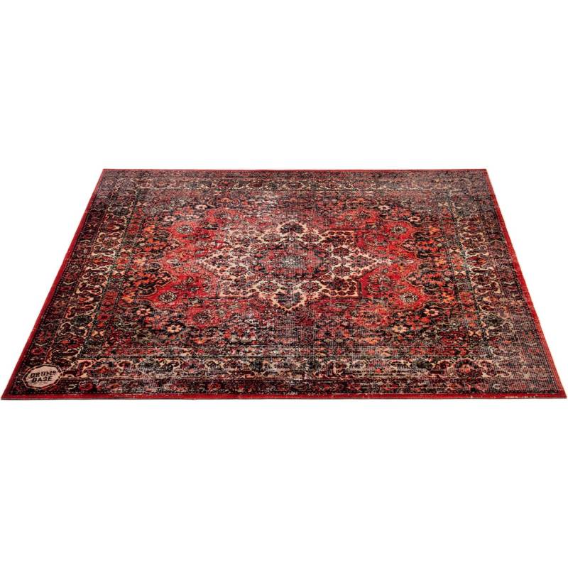 DRUMnBASE VP185-ORD Vintage Original Red Drum Mat, 185 x 160cm von DRUMnBASE