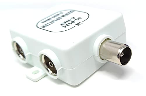 DRUT 1 Eingang auf 4 Ausgänge, RF-Splitter, 4-Wege-UV-FM-Antennenkabel-Adapter DRUT 1 Eingang auf 4 Ausgänge, RF-Splitter, 4-Wege-UV-FM-Antennenkabel-Adapter von DRUT
