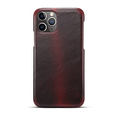 DRXVE Echtes Leder Case für iPhone 13 Pro Max Luxury Business Real Skin Case für iPhone 12 Mini 11 Protective Phone Back Cover, Weinrot, für iPhone 13 Mini DRXVE Echtes Leder Case für iPhone 13 Pro Max Luxury Business Real Skin Case für iPhone 12 Mini 11 Protective Phone Back Cover, Weinrot, für iPhone 13 Mini von DRXVE