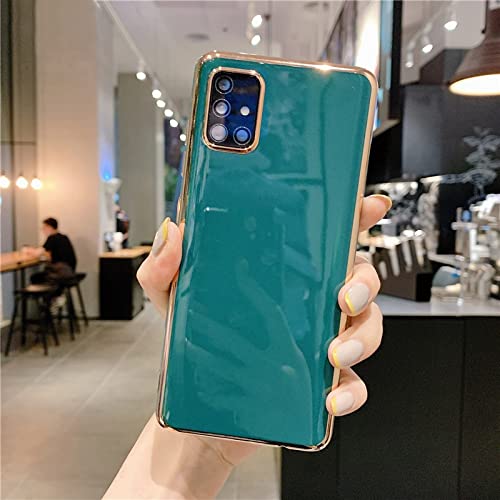 Luxusbeschichtung Silikon-Handyhülle für Samsung Galaxy S22 S21 S20 FE 5G S10 Lite S9 Plus Note 10 9 8 20 Ultra Gold Back Cover, Smaragdgrün, für s20 Ultra Luxusbeschichtung Silikon-Handyhülle für Samsung Galaxy S22 S21 S20 FE 5G S10 Lite S9 Plus Note 10 9 8 20 Ultra Gold Back Cover, Smaragdgrün, für s20 Ultra von DRXVE